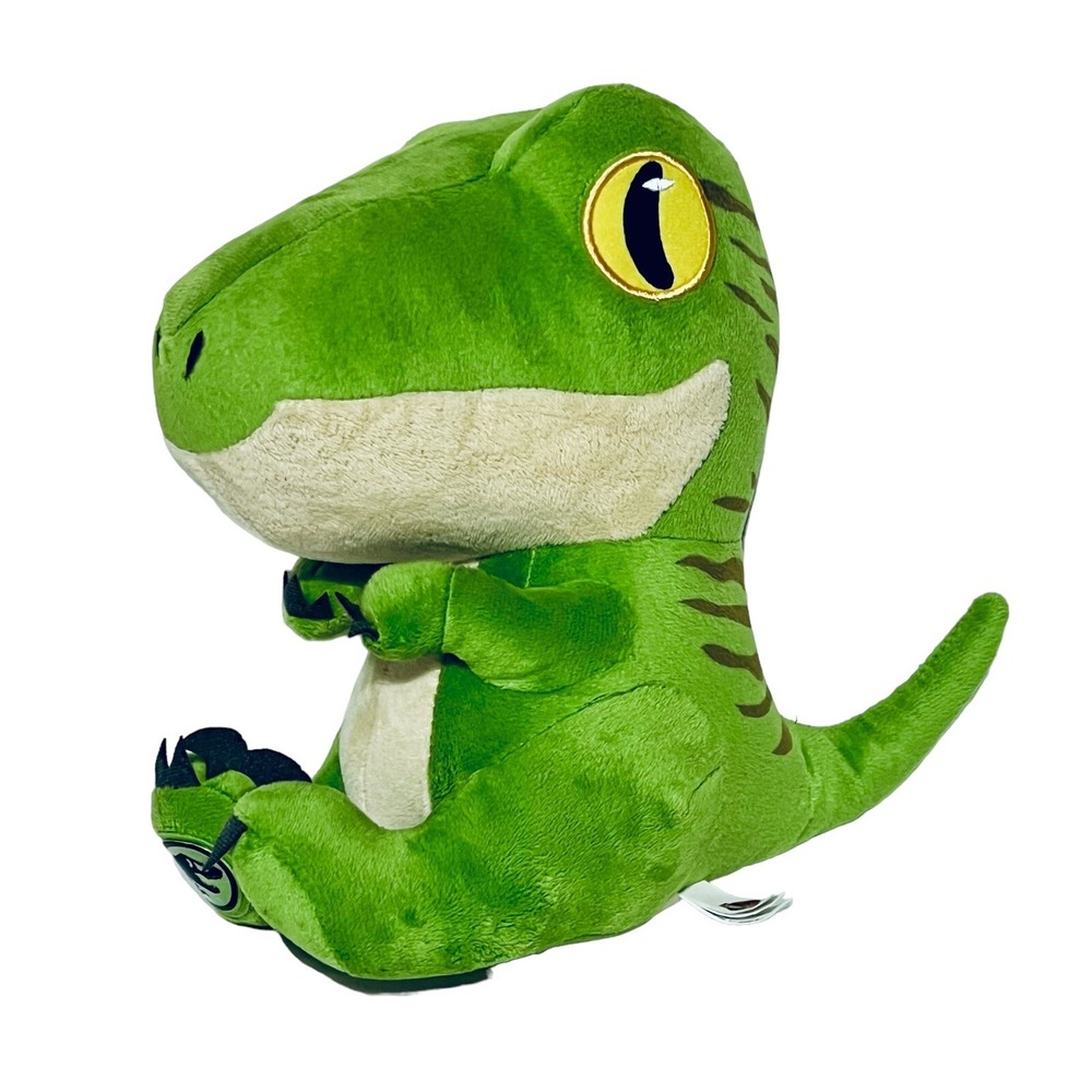 Jurassic Park World Green Velociraptor Dominion 9" Dinosaur Stuffed Plush Animal